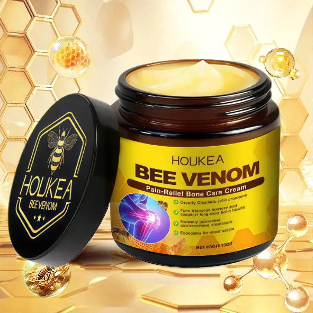 HOUKEA® Bee Venom Pain-Relief Bone Healing Cream ⏰(Specially for older adults)